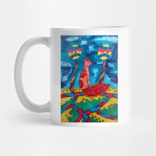 a fox in a magical world Mug